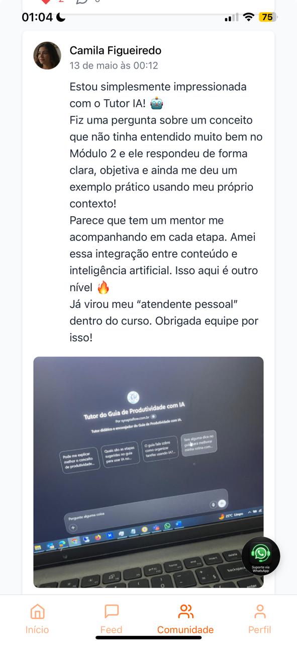 Comunidade e Feed do App